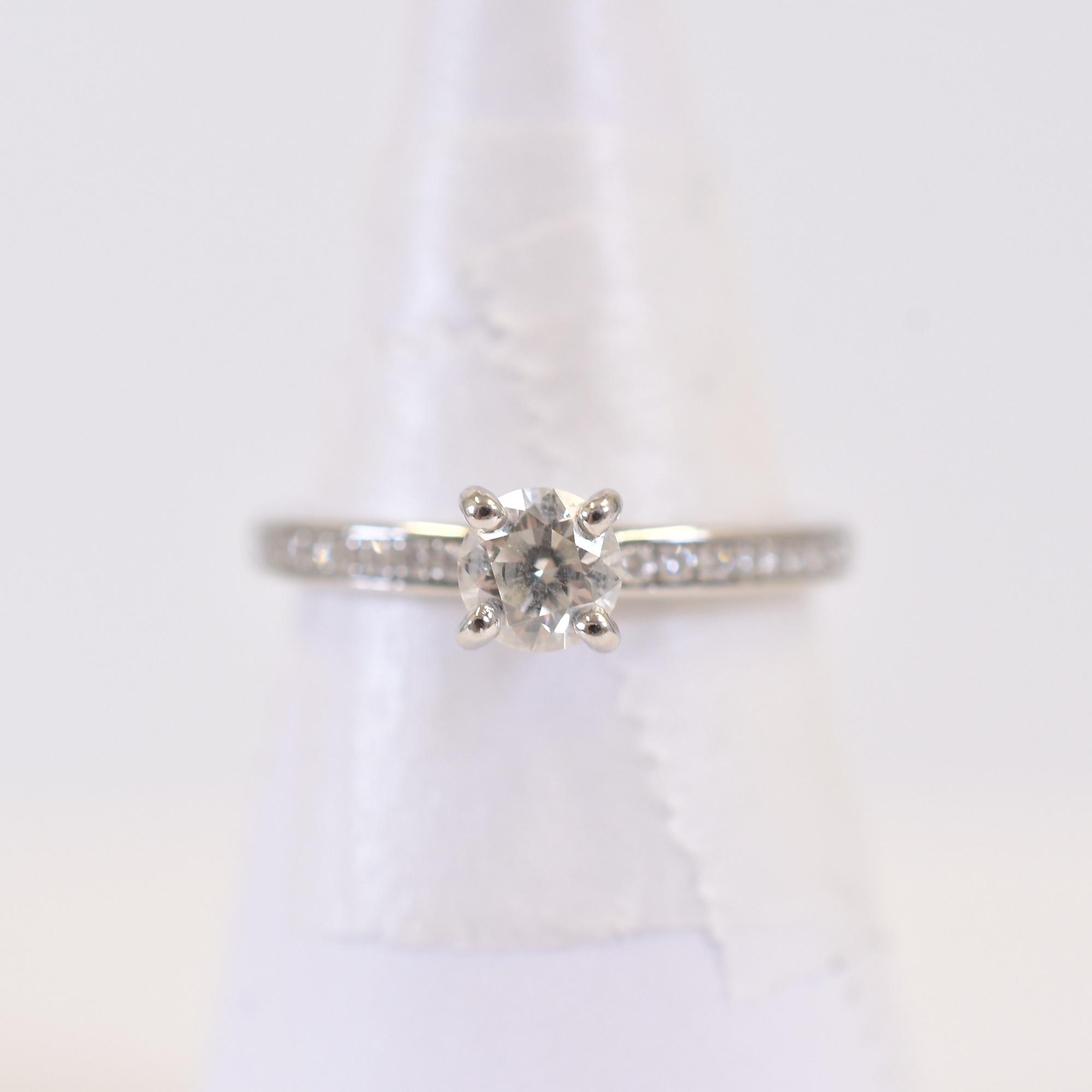 ブルガリ ローマアモール パヴェダイヤ リング Pt950 0.41ct Bランク