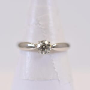 ティファニー ハーモニー ダイヤリング Pt950 0.33ct