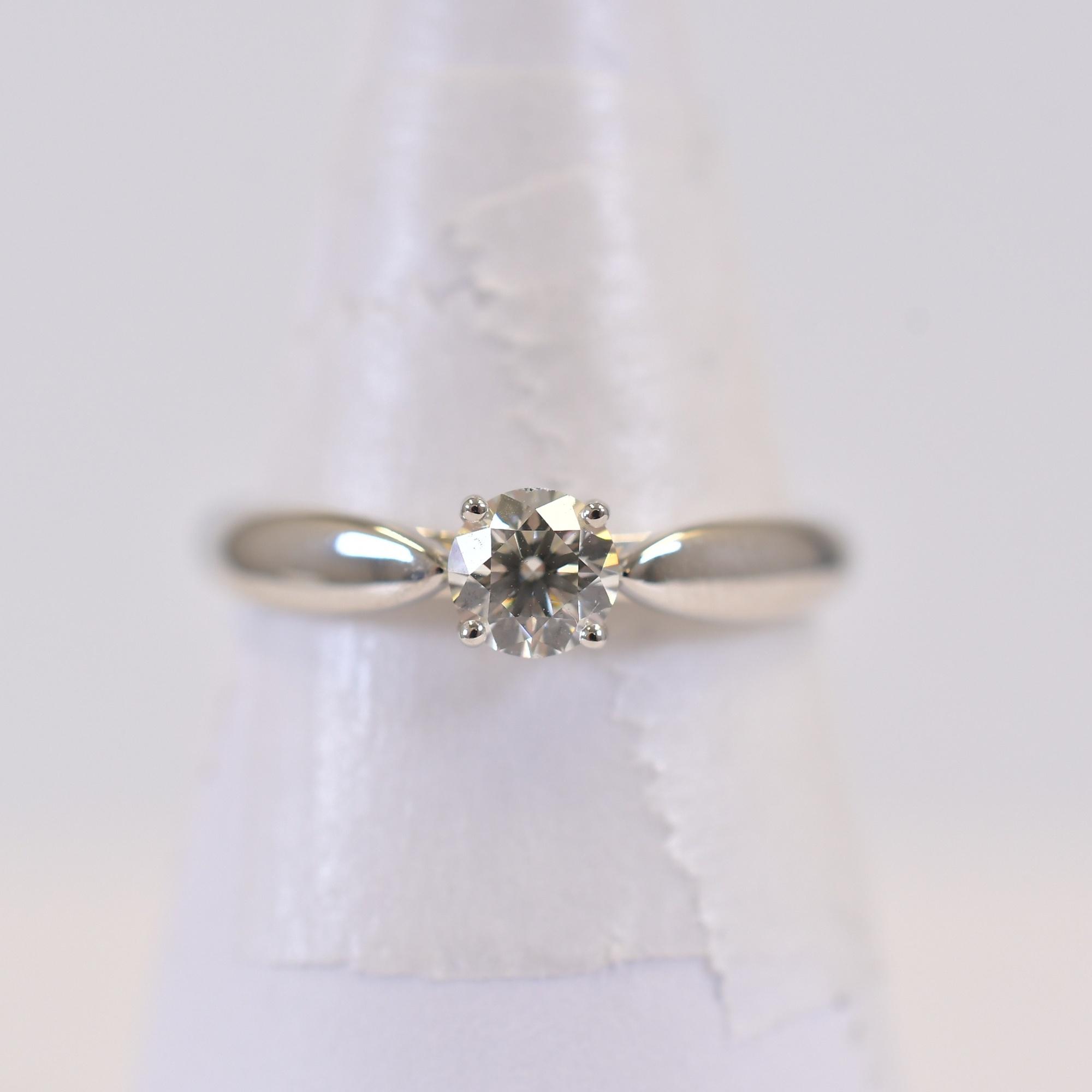 ティファニー ハーモニー ダイヤリング Pt950 0.33ct 買取実績【買取日 