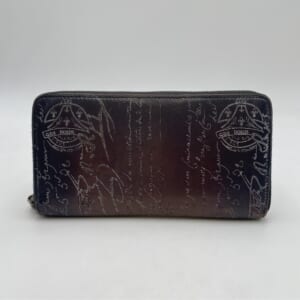 ベルルッティ カリグラフィー イタウバ 長財布 ブラウン レザー