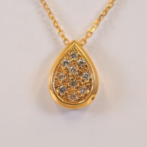 ミキモト ミキモト ダイヤ ネックレス K18 0.14ct