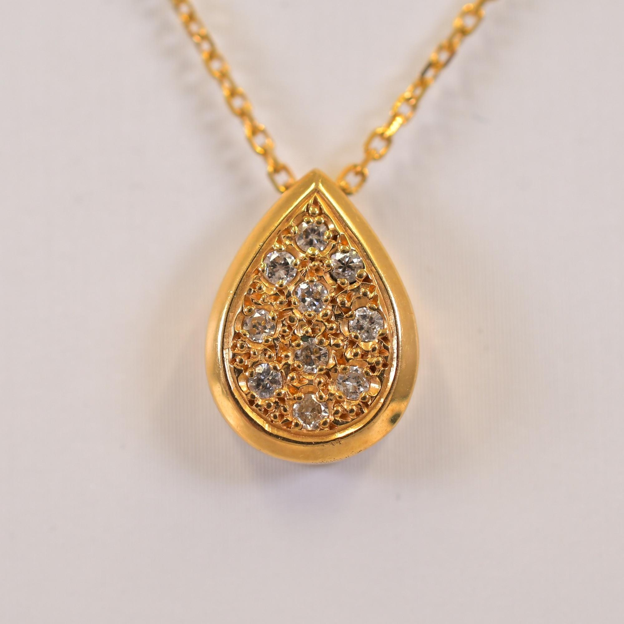 ミキモト ミキモト ダイヤ ネックレス K18 0.14ct Bランク