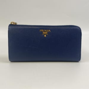 PRADA 三つ折り財布 ニンフェア プラダ サフィアーノ 三つ折り財布 NINFEA レザー 買取実績【買取日