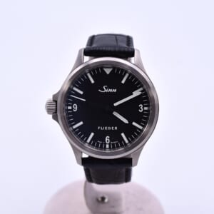 ジン フリーガー 黒文字盤 SS×革/AT 856.FLIEGER.Ⅱ