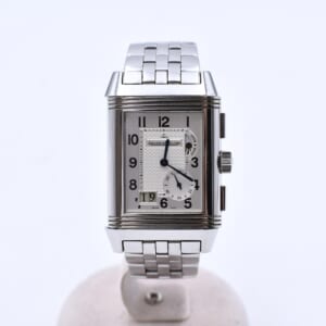 ジャガー・ルクルト レベルソグランドGMT シルバー/黒文字盤 SS/手巻き Q3028120