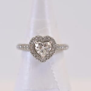 グラフ コンステレーションハートシェイプリング Au750  0.51ct
