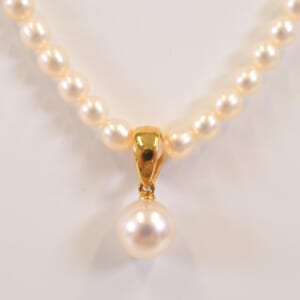 タサキ パールネックレス 4mm