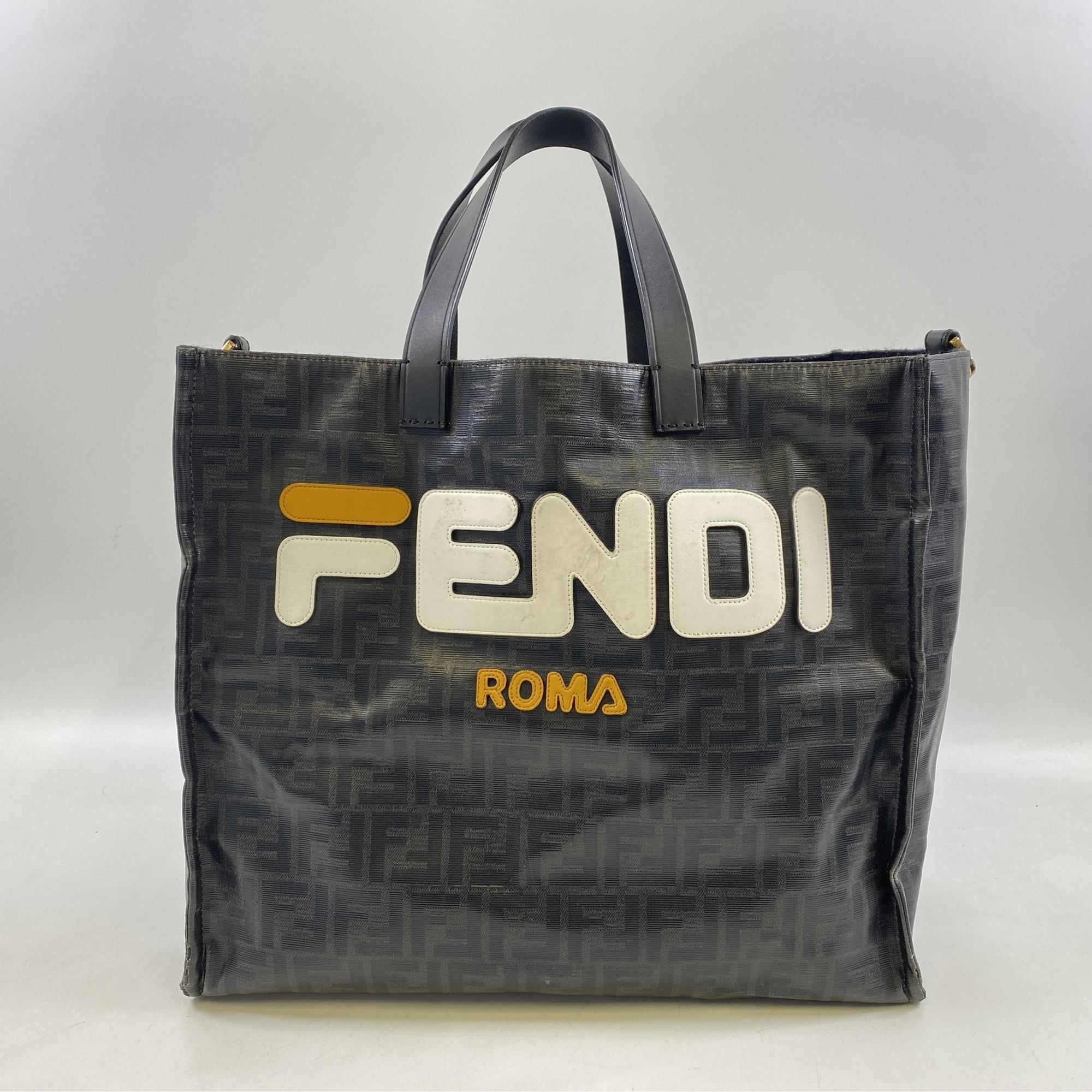 フェンディ FILA FENDI コラボ リュック ズッカ ズッカ柄 バックパック