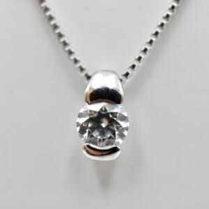 ダイヤネックレス Pt900/Pt850 D0.206ct