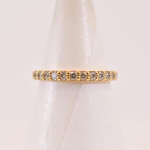 ポンテヴェキオ K18 0.30ct ダイヤ リング