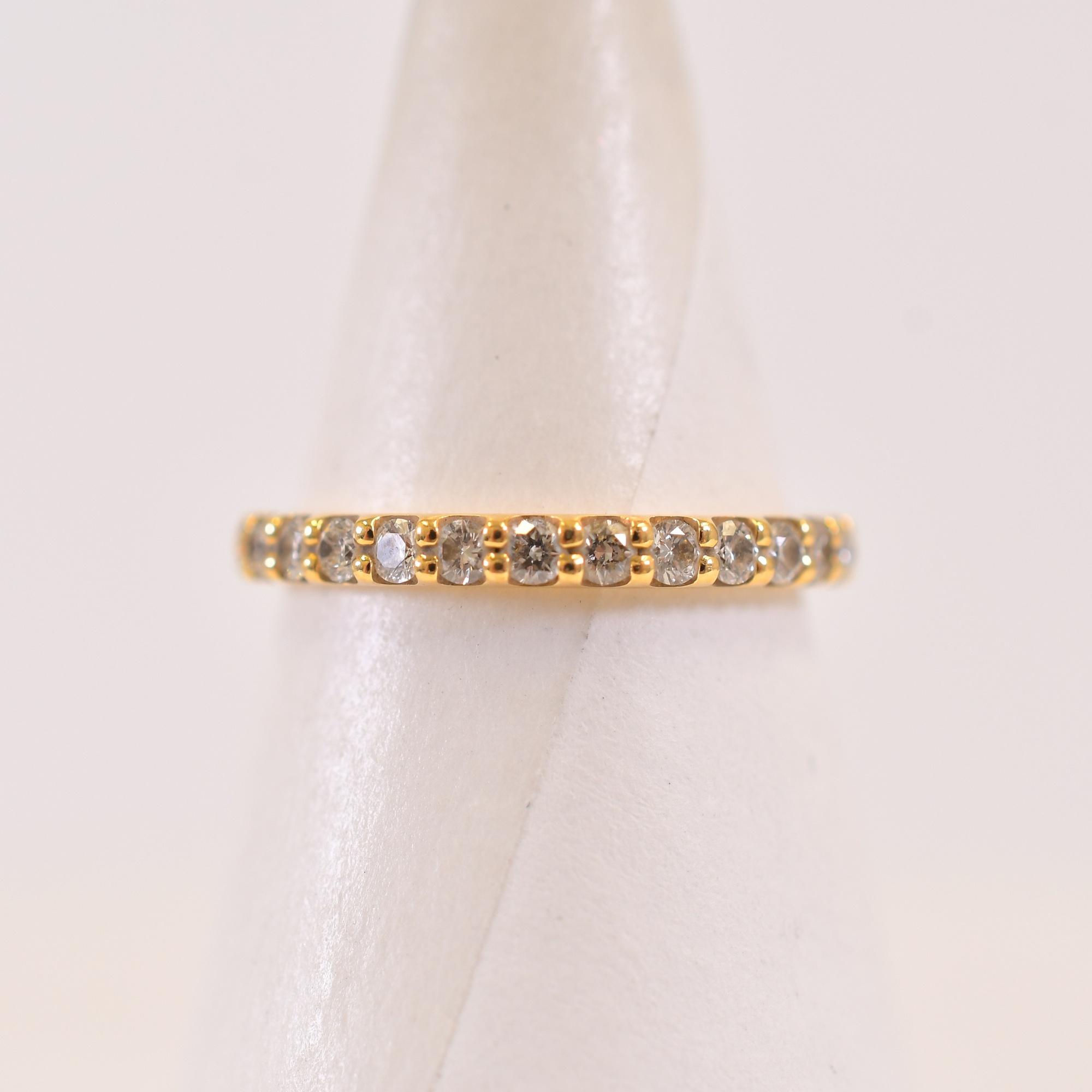 ポンテヴェキオ K18 0.30ct ダイヤ リング Bランク