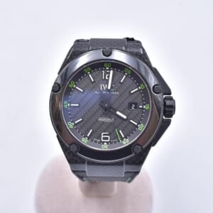 IWC インヂュニア オートマティック カーボン パフォーマン スセラミック 黒文字盤 CE×ラバー/AT IW322404