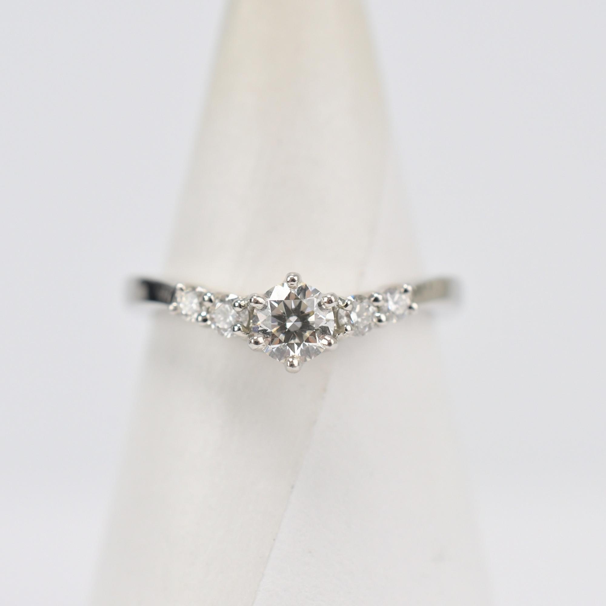 ダイヤリング Pt950 0.248ct 0.12ct 買取実績【買取日：2026年5月30日 
