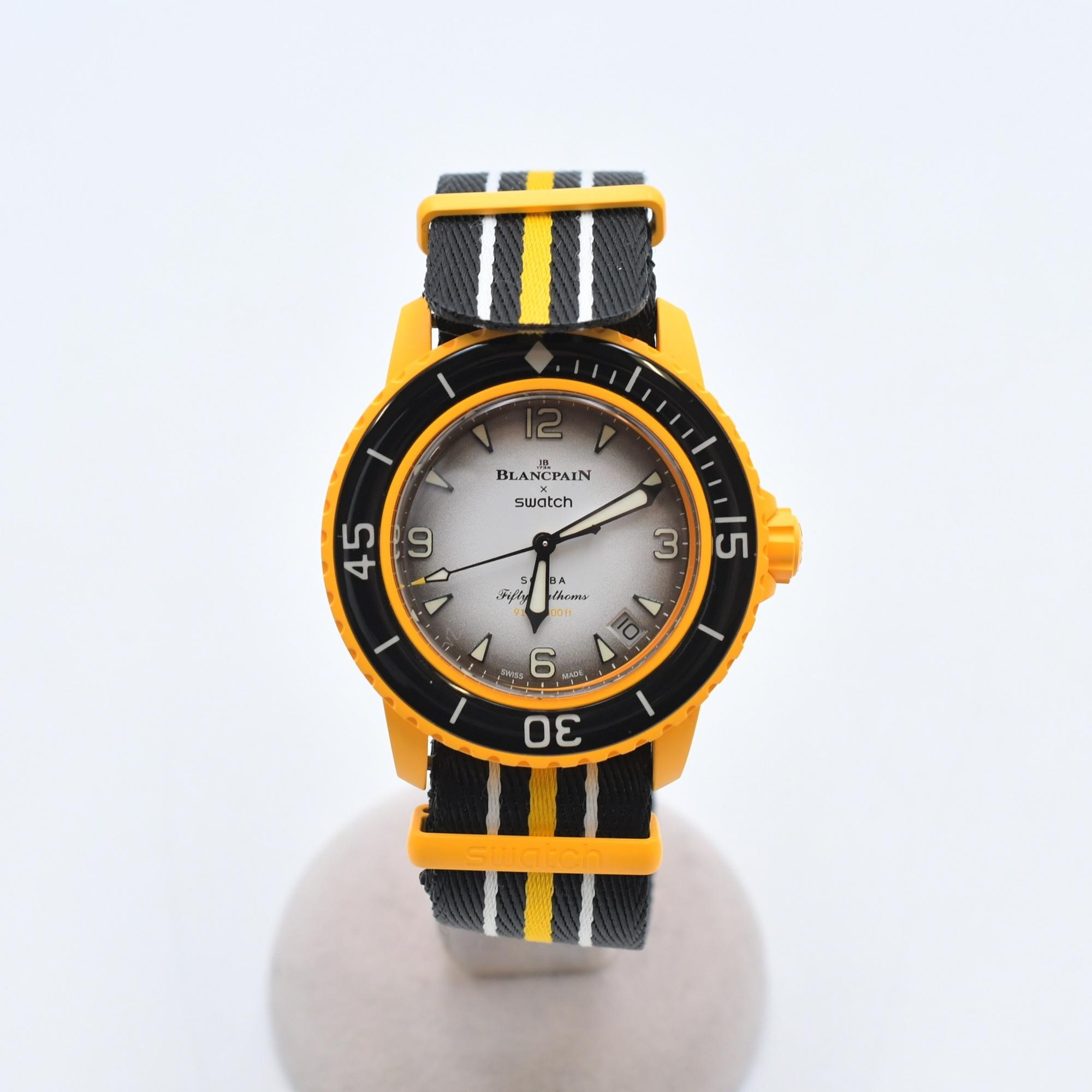 ブランパン ×スウォッチ フィフティファゾムス パシフィックオーシャン 