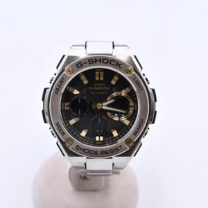 カシオ G-SHOCK 黒文字盤 SS/ソーラー GST-W110D-1A9JF