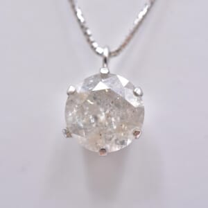 ダイヤネックレス 2.007ct K18WG