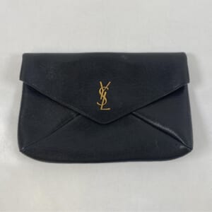 サンローラン マネークリップ 二つ折り財布 カサンドラ シルバー レザー サンローラン カサンドラ 二つ折り財布 マネークリップ 黒 クロコ型