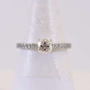 ティファニー ノヴォ ハーフエタニティ ダイヤ リング Pt950 D0.46ct