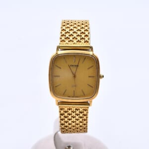 シチズン エクシード ゴールド文字盤 YG/QZ 5639-F60081