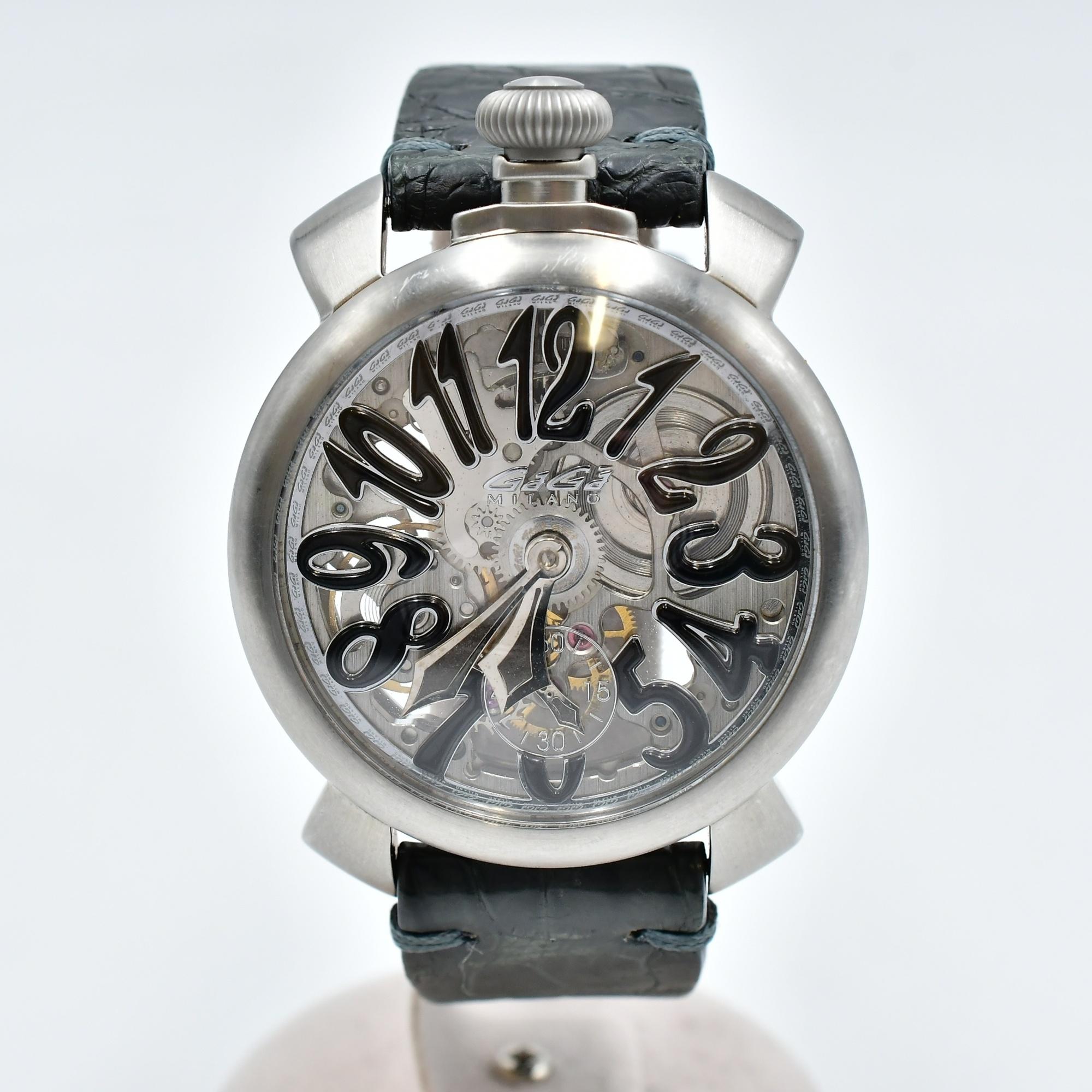 ガガミラノ ガガミラノ マヌアーレ 48mm スケルトン 5310.02 本体のみ