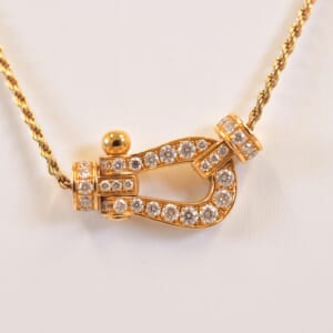 フレッド フォース10 ダイヤネックレス Au750YG