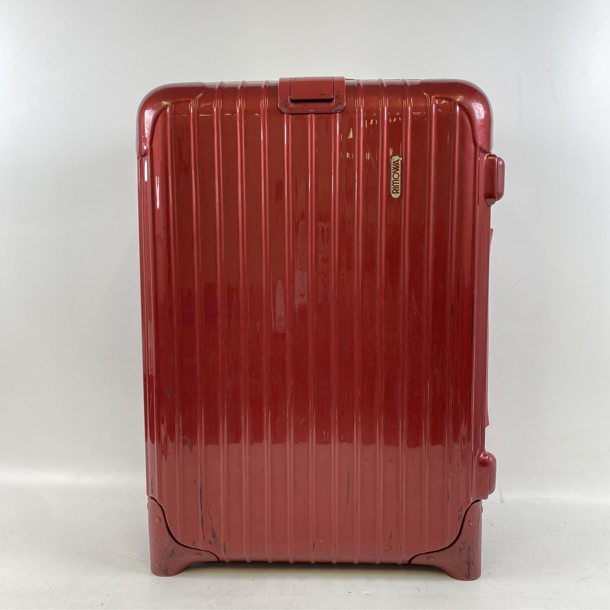 リモワ サルサデラックス キャビントローリー 31L 赤 853.52 買取実績