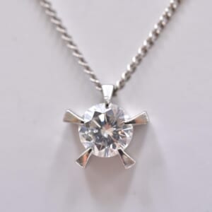 ダイヤネックレス Pt850 0.59ct