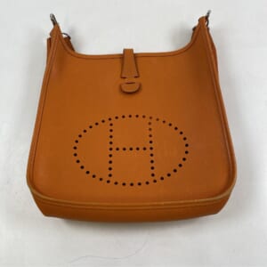 エルメス エブリンPM ゴールド クシュベル SV金具 □I刻印