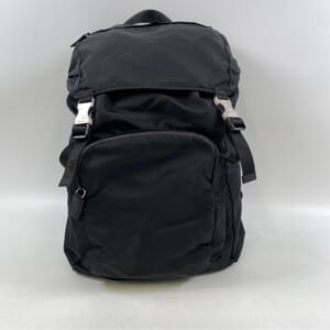 プラダ バックパック 黒 ナイロン V135