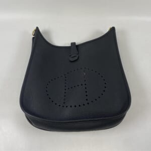 エルメス エヴリンPM トロワ 黒 トリヨン GD金具 Y刻印