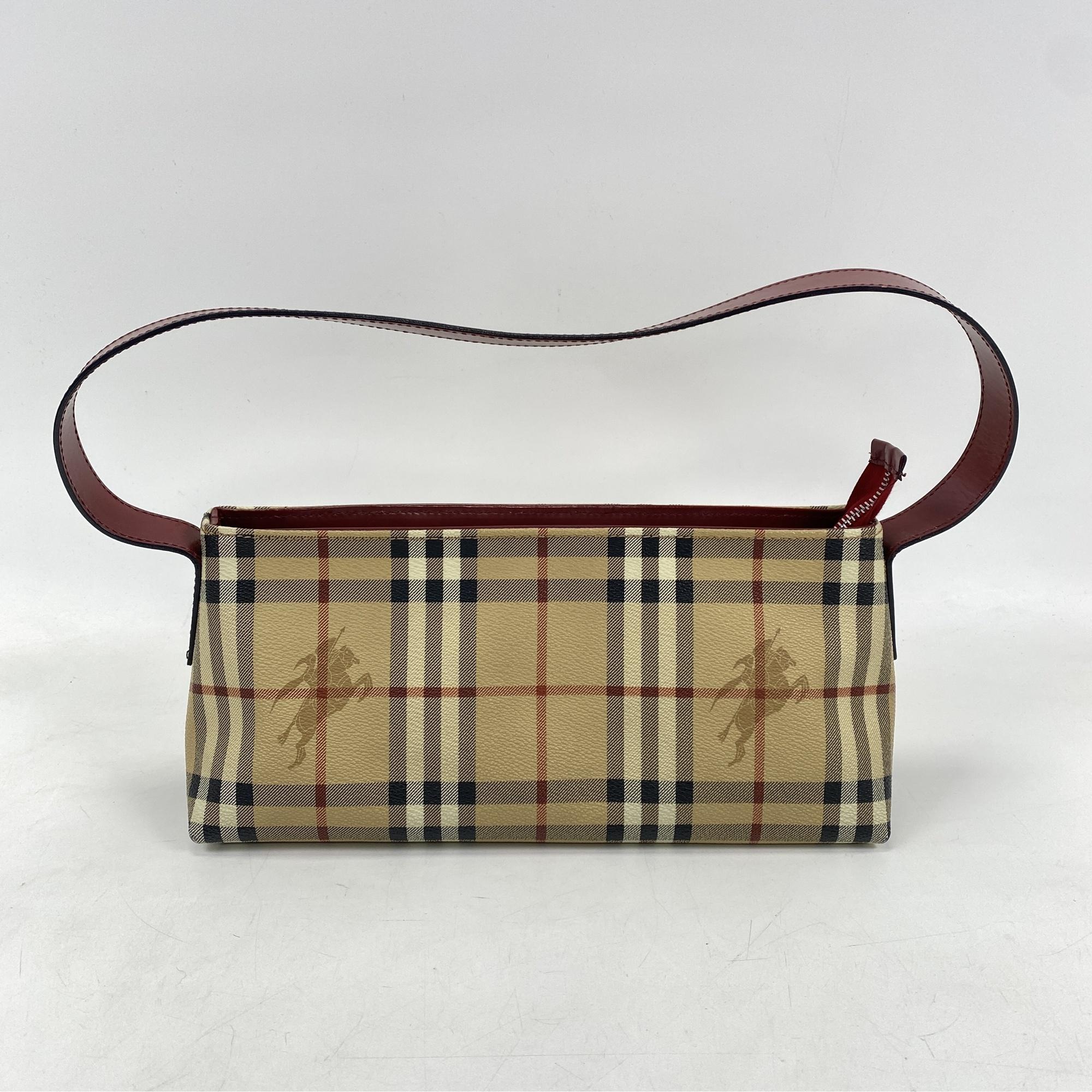 BURBERRY ノバチェック ボストンバッグ 希少 レア レザー バーバリー 