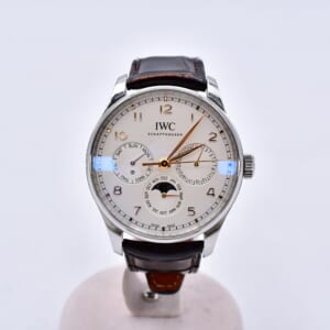 IWC ポルトギーゼ・パーペチュアル・カレンダー42 白文字盤 SS×革/AT IW344203