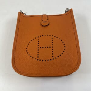 エルメス エヴリンTPM オレンジ系 トリヨン SV金具 K刻印