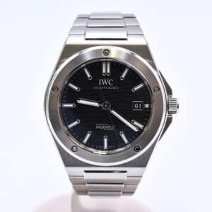 IWC インヂュニア オートマティック 黒文字盤 SS/AT IW328901