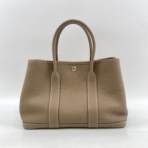 エルメス ガーデンパーティTPM ネゴンダ エトゥープ Z刻印 SV金具