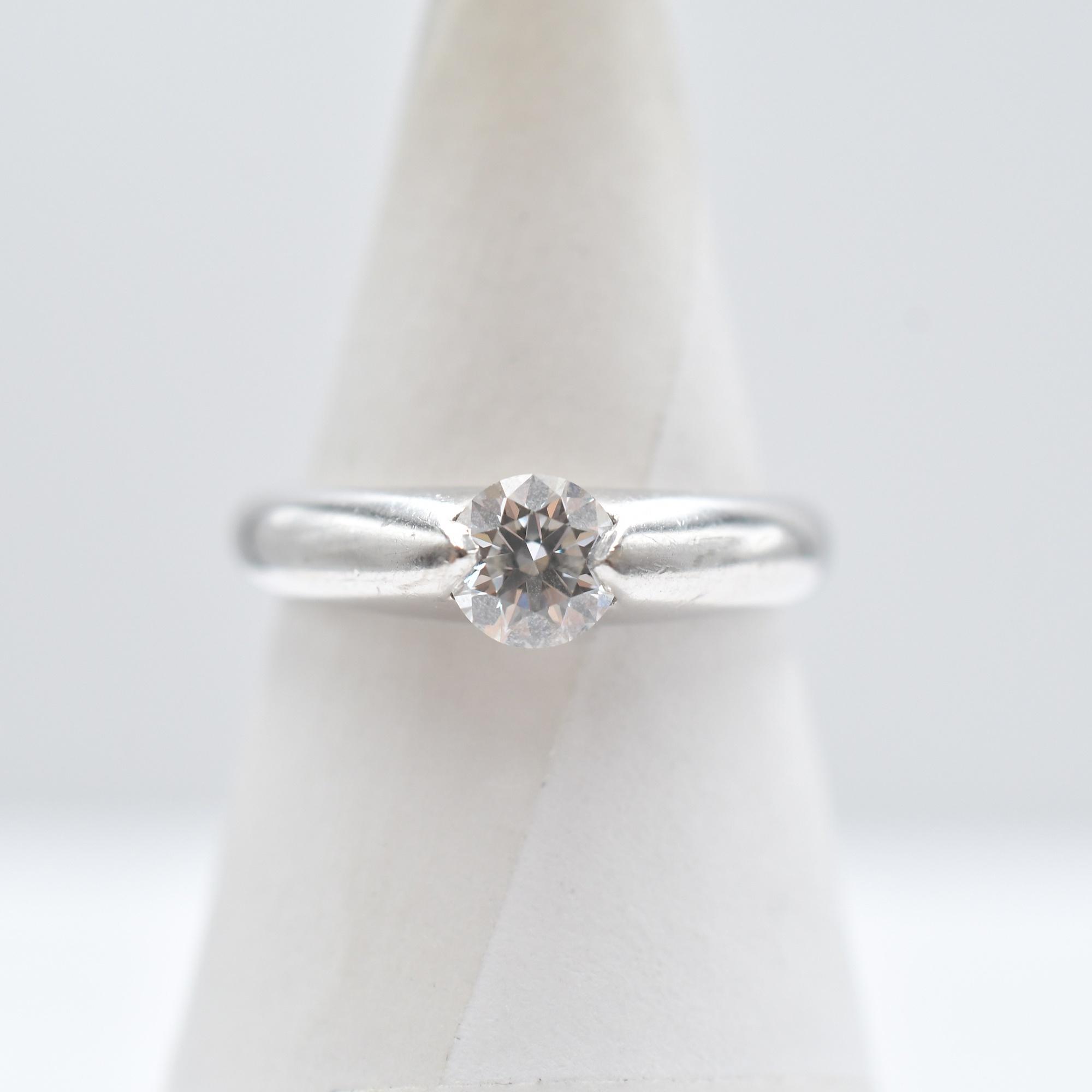 リング 田崎真珠 ダイヤモンドリング 0.31ct Exellent TASAKI