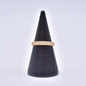 ダイヤリング K18 0.33ct