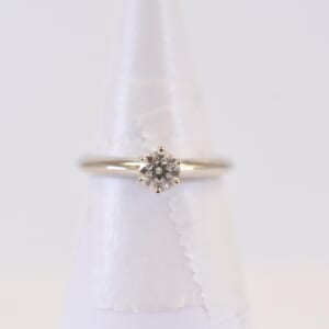ティファニー ハーモニーソリティア 1PDリング 0.27ct
