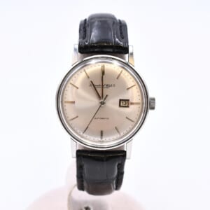 IWC オールドインター シルバー文字盤 SS×革/AT R804A
