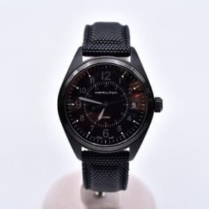 【美品】ハミルトン ジャズマスター クロノクォーツ H326120 黒文字盤 ハミルトン ジャズマスター クロノグラフ 黒文字盤 SS/QZ H326120 買取