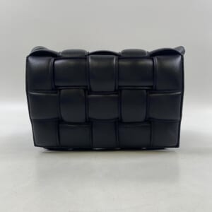 ボッテガヴェネタ パデットカセット ショルダーバッグ ブラック