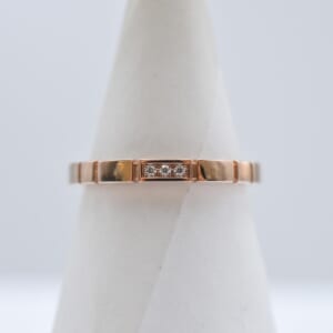 タサキ ピアノ ダイヤ リング 750 0.01ct #8