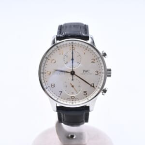IWC ポルトギーゼ アイボリー文字盤 SS×革/AT IW371604