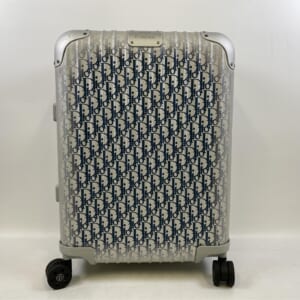 ディオール DIOR × RIMOWA キャリーオン ラゲッジ オブリーク トロッター