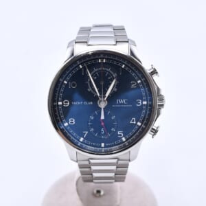 IWC ポルトギーゼヨットクラブクロノグラフ 青文字盤 SS/AT IW390701