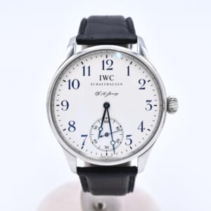 IWC ポルトギーゼ F.A.ジョーンズ 白文字盤 SS×革/AT IW544203