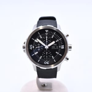 IWC アクアタイマー クロノグラフ 黒文字盤 SS/AT IW376803