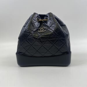 シャネル ガブリエル ドゥ シャネル スモール バックパック ブラック GD/SV金具