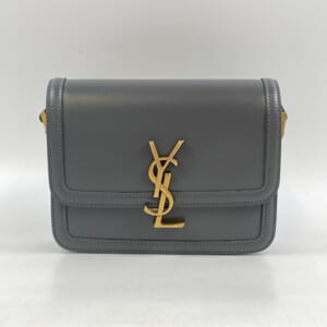 サンローラン ソルフェリーノ スモール ショルダーバッグ 黒 レザー GD金具 634306