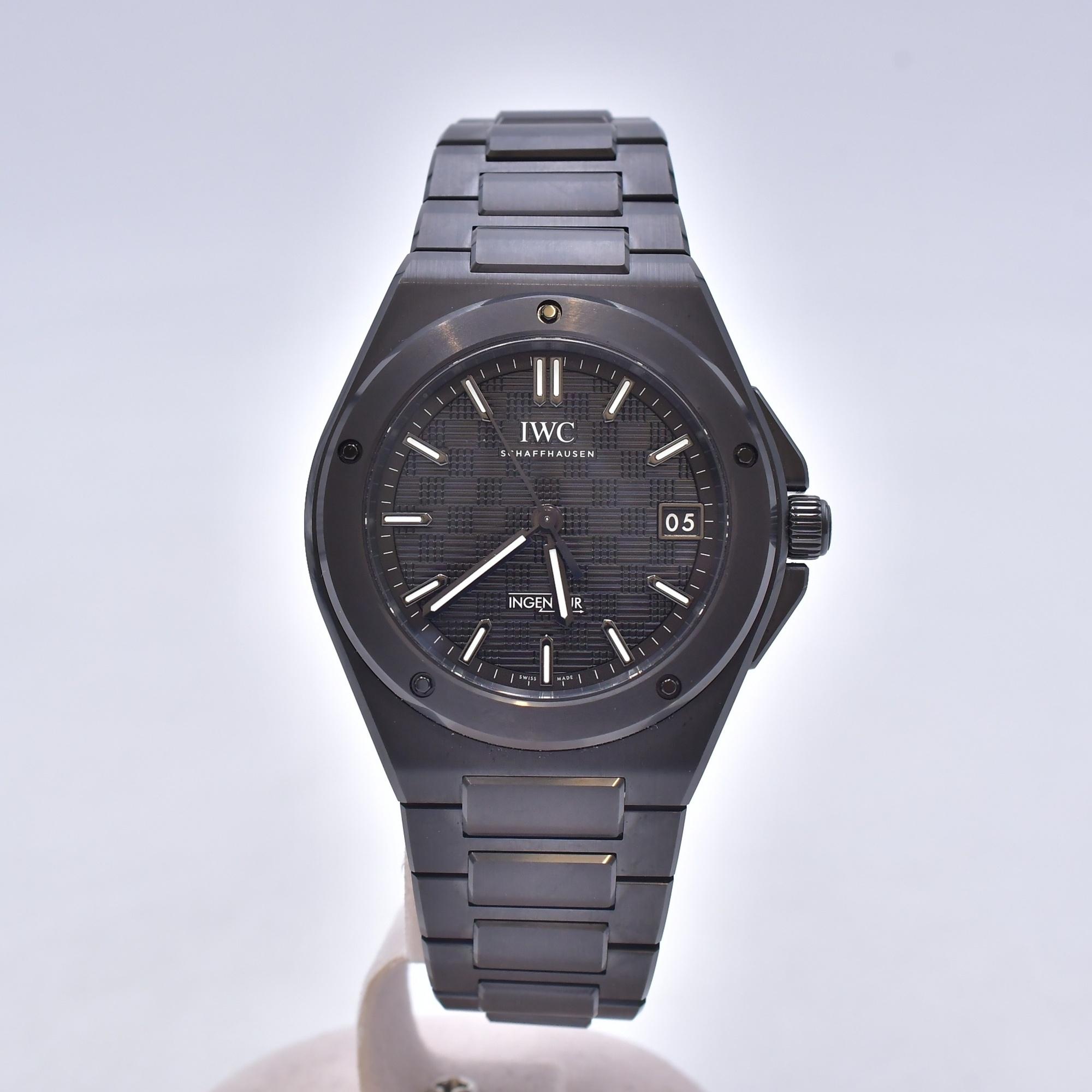 IWC インヂュニア オートマティック42 黒文字盤 CE/AT Aランク